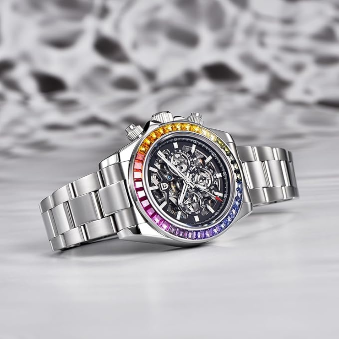 Pagani Design EP058 Herrenuhr Silber