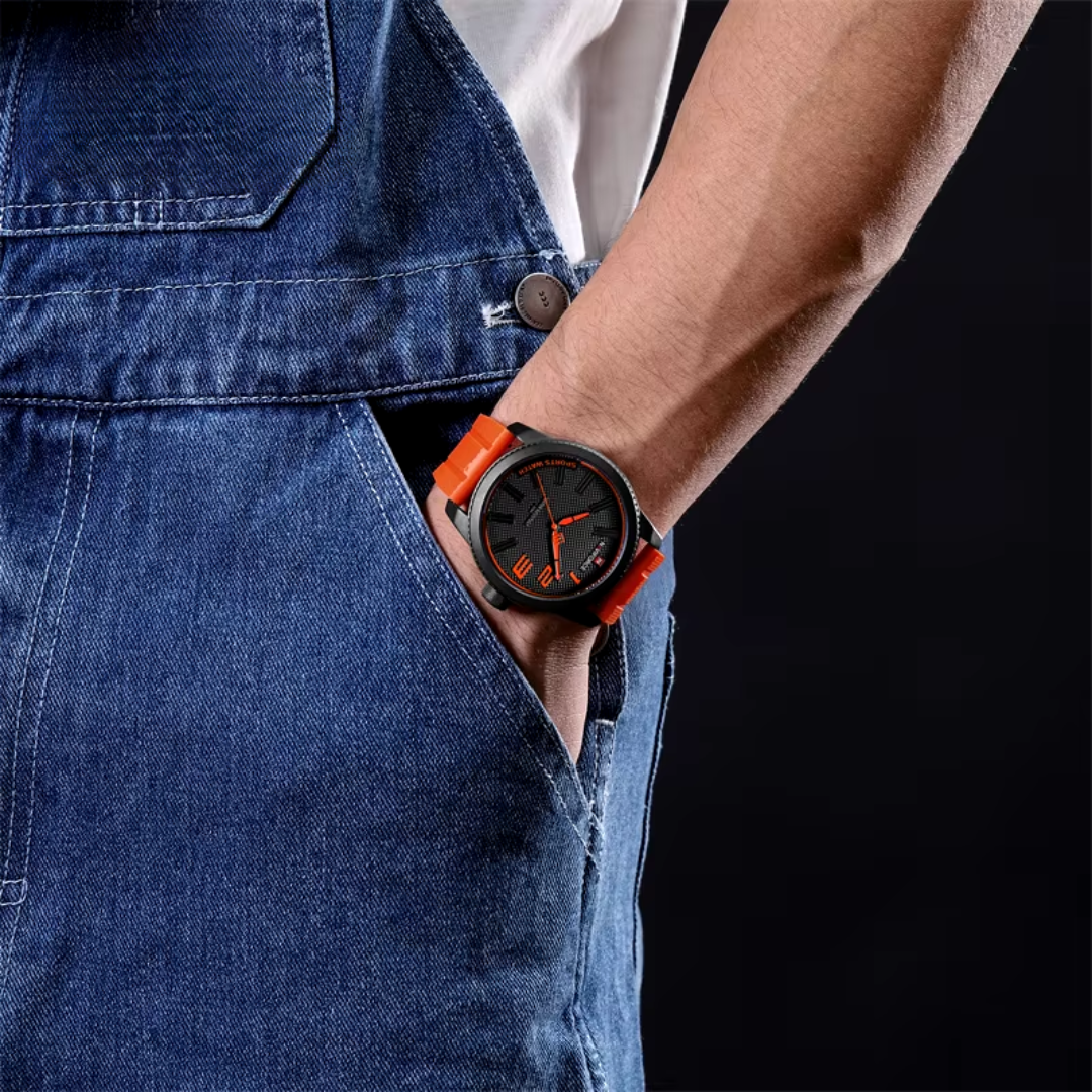 Naviforce EV054 – Sportuhr mit Silikonarmband