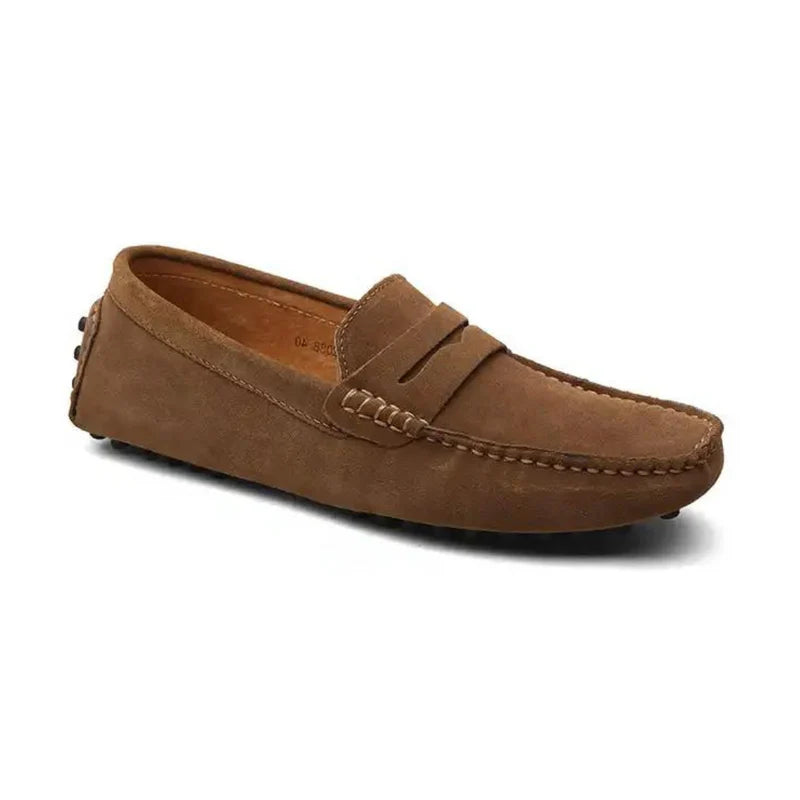 Empor Driver-Loafer aus Wildleder – Old-Money-Stil